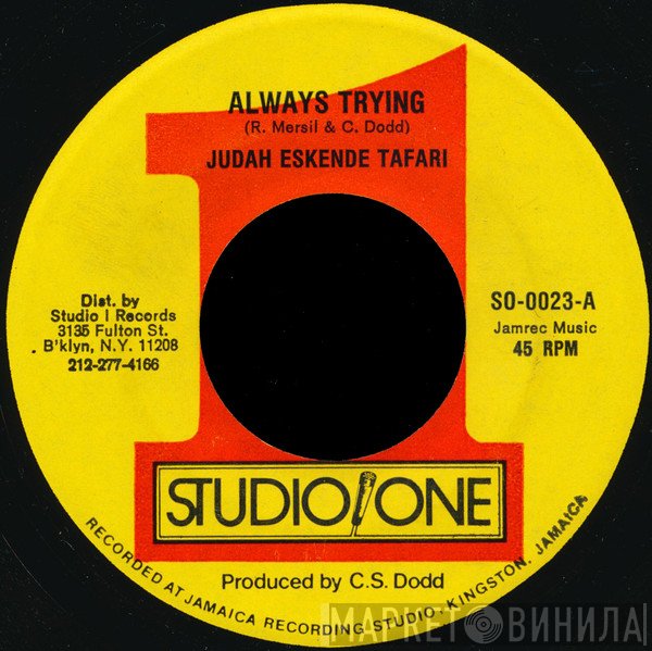 Judah Eskender Tafari  - Always Trying