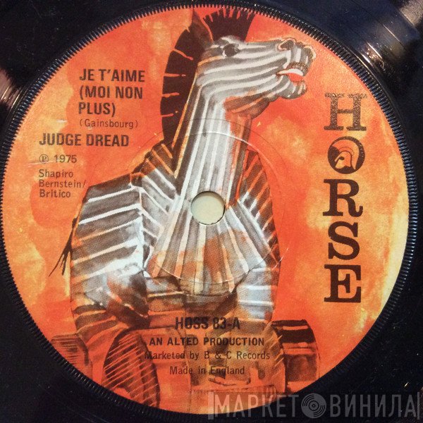 Judge Dread - Je T'Aime (Moi Non Plus)