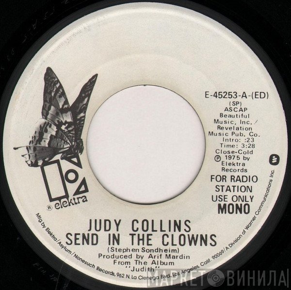 Judy Collins  - Send In The Clowns
