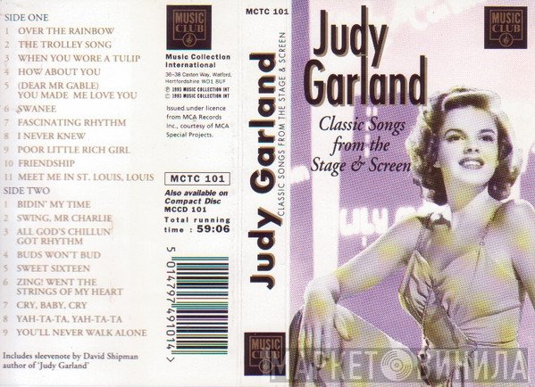 Judy Garland - Classic Songs From The Stage & Screen