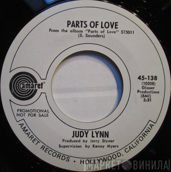 Judy Lynn - Parts Of Love / Just To Be Kind