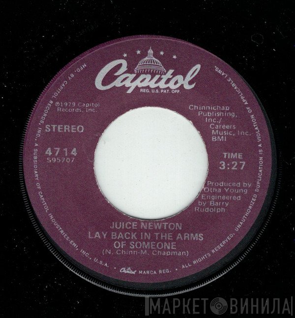 Juice Newton  - Lay Back In The Arms Of Someone