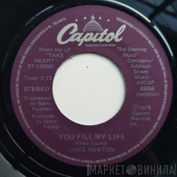 Juice Newton  - You Fill My Life
