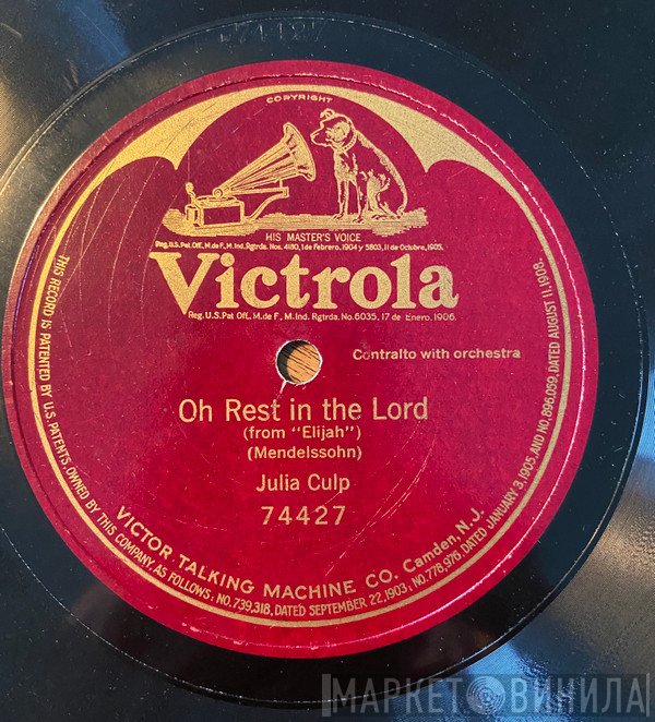 Julia Culp  - Oh Rest In The Lord