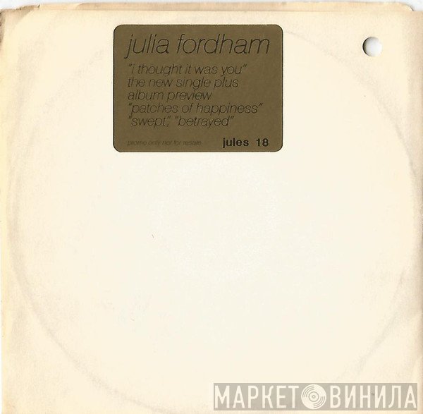 Julia Fordham - Julia Fordham