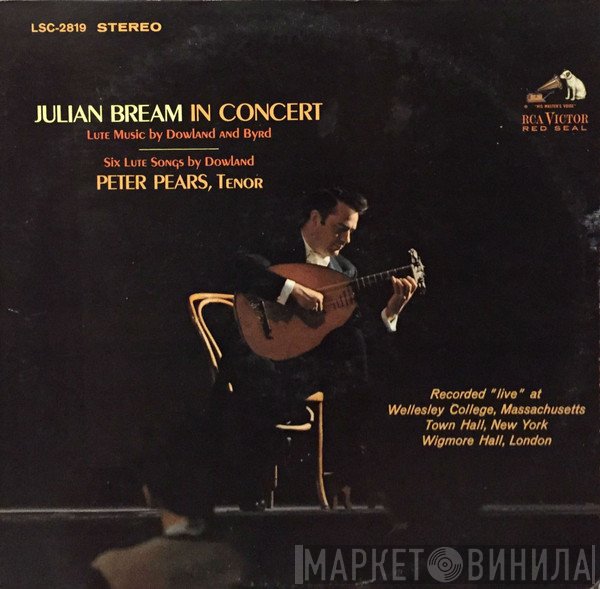 Julian Bream, Peter Pears  - Julian Bream In Concert