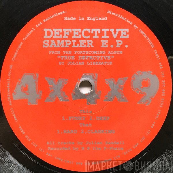 Julian Liberator  - Defective Sampler E.P.