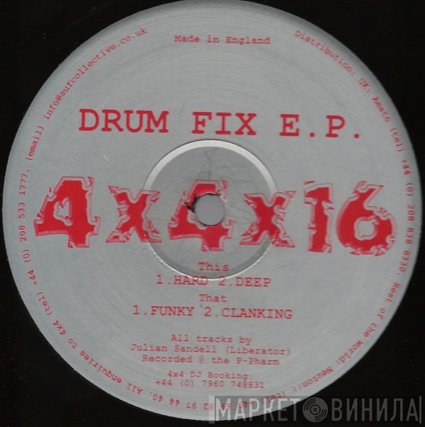 Julian Sandell - Drum Fix E.P.