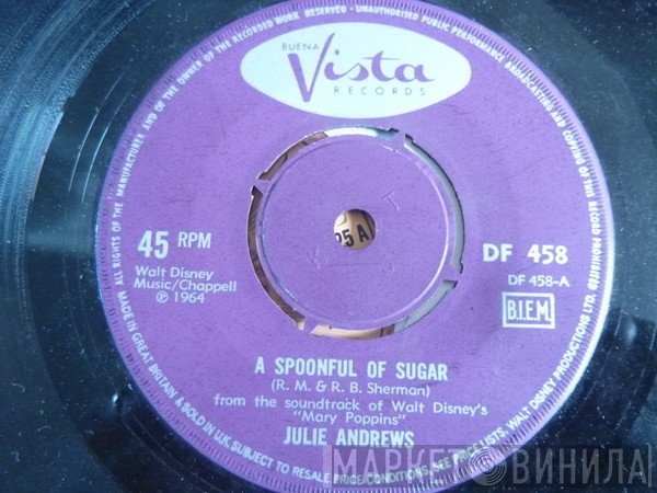 Julie Andrews - A Spoonful Of Sugar / Supercalifragilisticexpialidocious