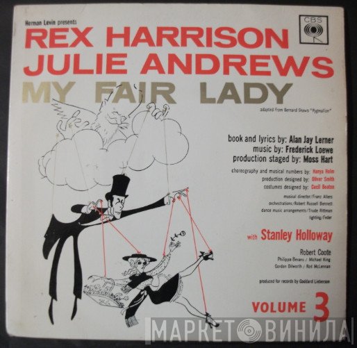 Julie Andrews, Frederick Loewe, Alan Jay Lerner, Stanley Holloway, Rex Harrison - Excerpts From "My Fair Lady" - Volume 3