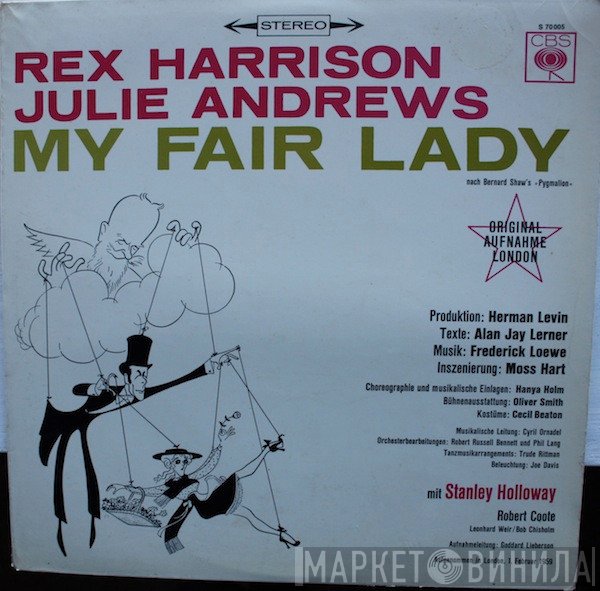 Julie Andrews, Frederick Loewe, Alan Jay Lerner, Stanley Holloway, Rex Harrison - My Fair Lady - Original Cast, Recorded In London