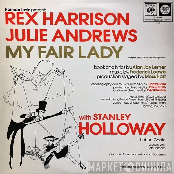 Julie Andrews, Frederick Loewe, Stanley Holloway, Rex Harrison - My Fair Lady