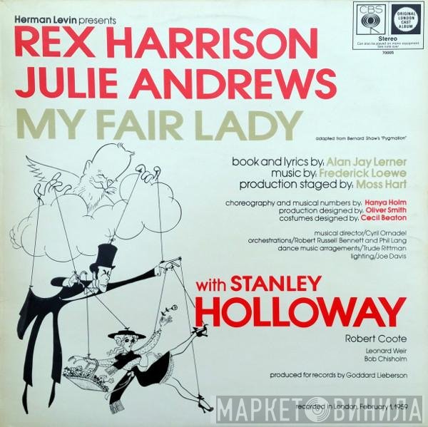 Julie Andrews, Frederick Loewe, Stanley Holloway, Rex Harrison - My Fair Lady