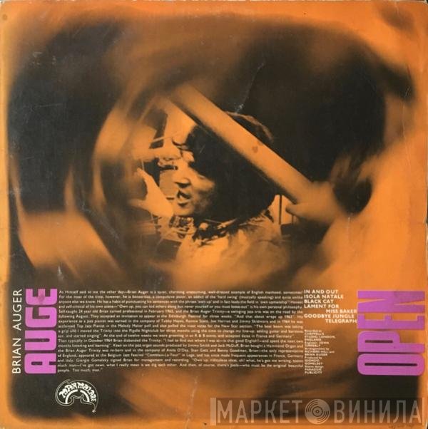Julie Driscoll, Brian Auger & The Trinity  - Open