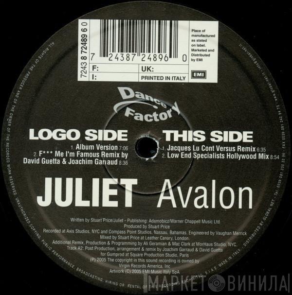 Juliet  - Avalon