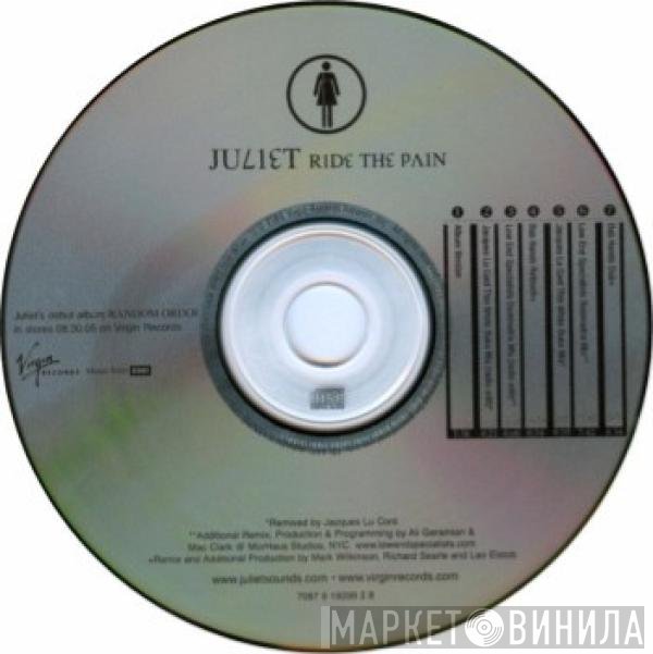 Juliet  - Ride The Pain