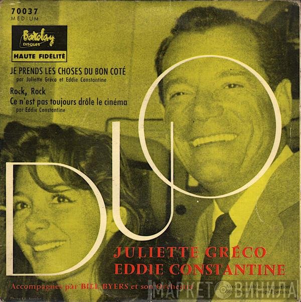 Juliette Gréco Et Eddie Constantine  - Duo