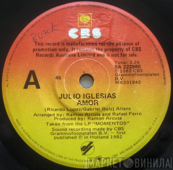 Julio Iglesias  - Amor