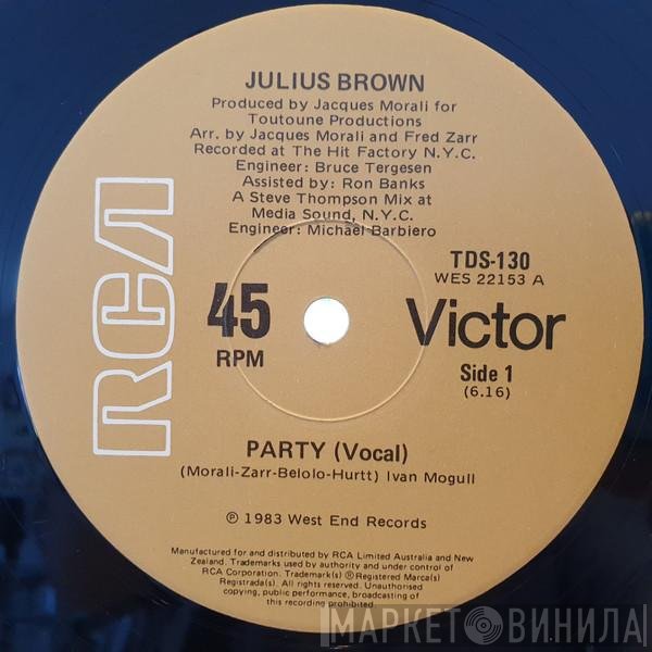 Julius Brown  - Party