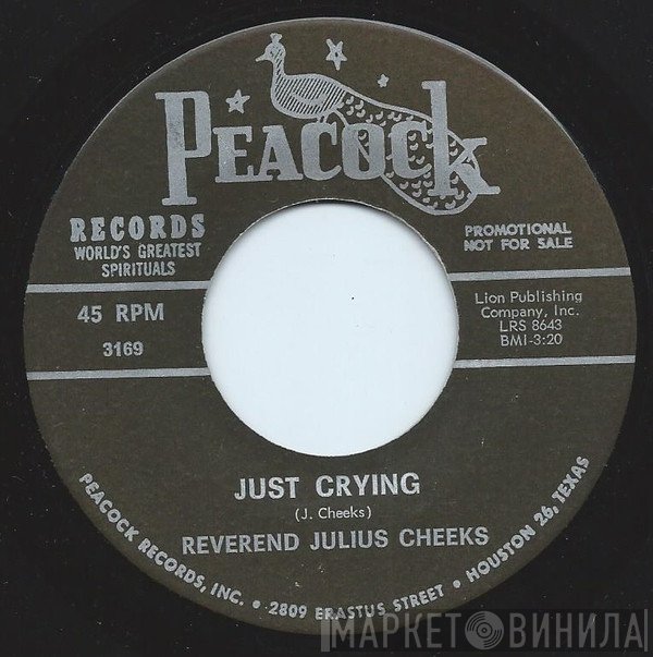 Julius Cheeks  - Just Crying / Same Train