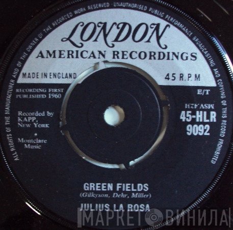 Julius La Rosa  - Green Fields