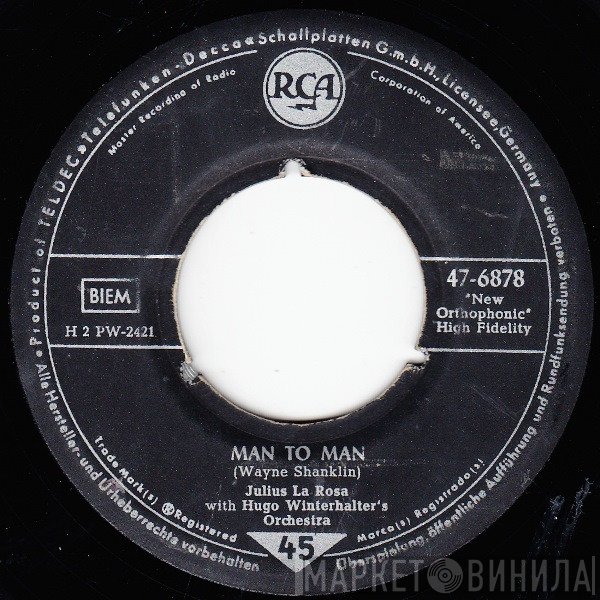 Julius La Rosa  - Man To Man