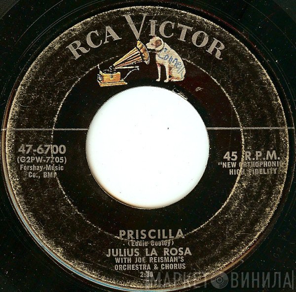 Julius La Rosa  - Priscilla