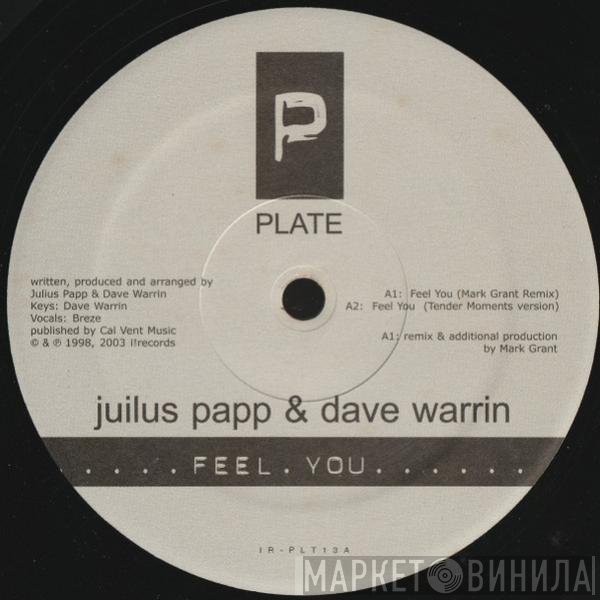 Julius Papp &amp; Dave Warrin - Feel You