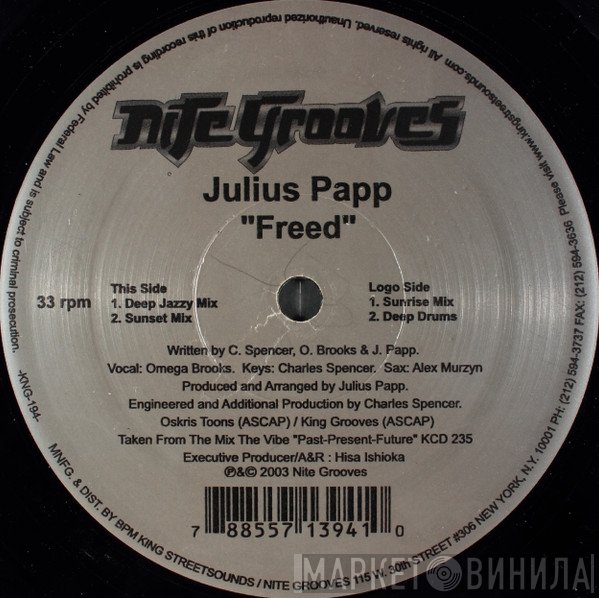 Julius Papp - Freed