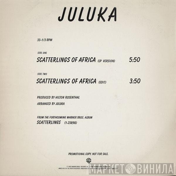 Juluka - Scatterlings Of Africa