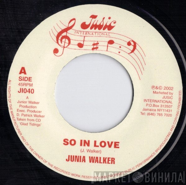 Junia Walker - So In Love