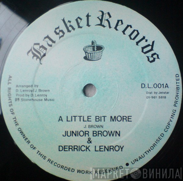 Junior Brown, Ringo , Derrick Lenroy - A Little Bit More / Deep Meditation