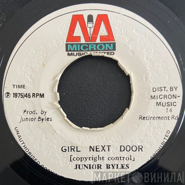 Junior Byles - Girl Next Door