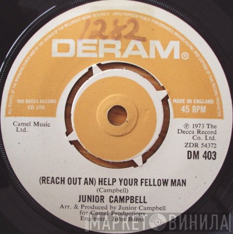 Junior Campbell - (Reach Out An) Help Your Fellow Man / Pretty Belinda