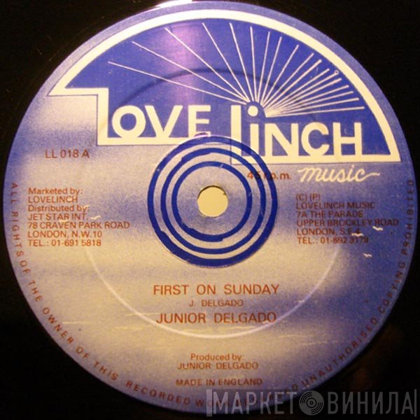 Junior Delgado - First On Sunday