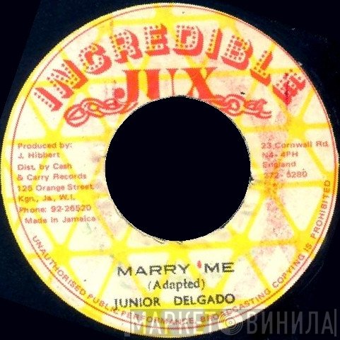 Junior Delgado  - Marry Me