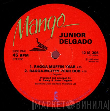 Junior Delgado - Ragga-Muffin Year