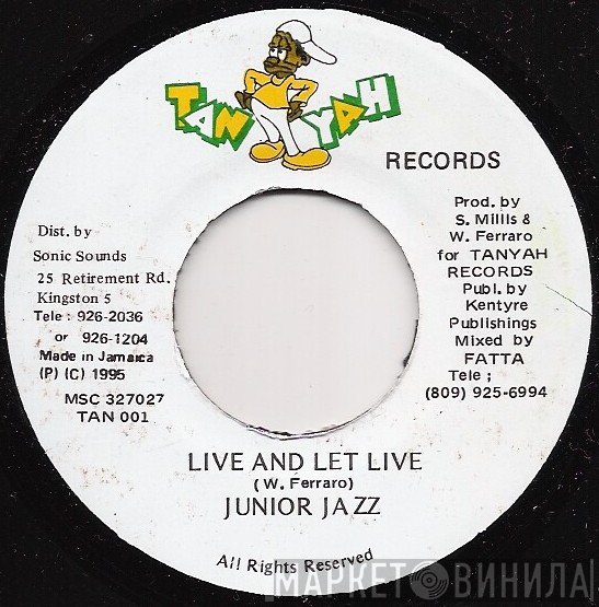 Junior Jazz - Live And Let Live
