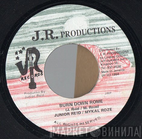 Junior Reid / Michael Rose  - Burn Down Rome
