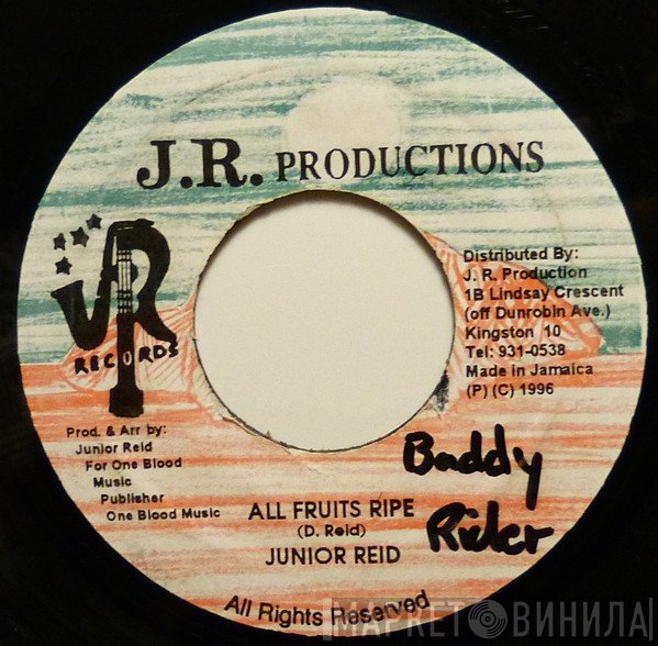 Junior Reid  - All Fruits Ripe