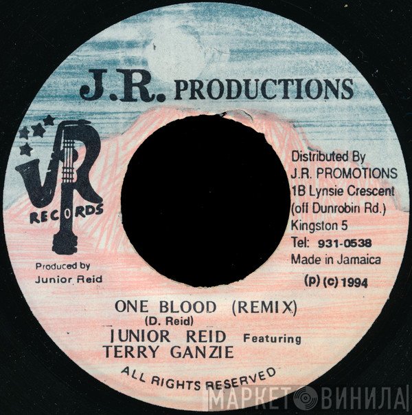 Junior Reid featuring Terry Ganzie  - One Blood (Remix)