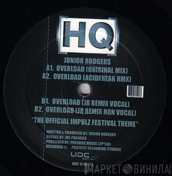 Junior Rodgers - Overload