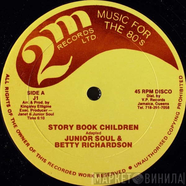 Junior Soul, Betty Richardson - Story Book Children