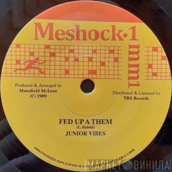 Junior Vibes - Fed Up A Them