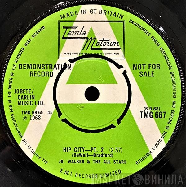 Junior Walker & The All Stars - Hip City - Pt 2 / Hip City - Pt 1