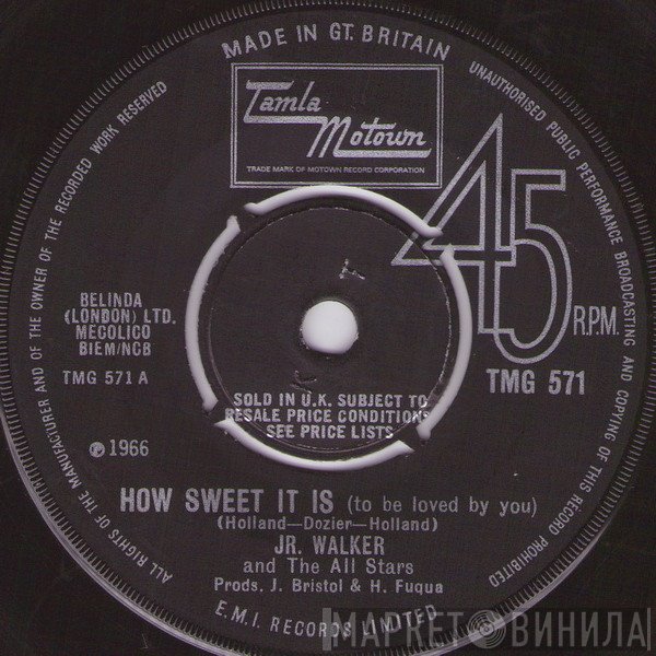Junior Walker &amp; The All Stars - How Sweet It Is (To Be Loved By You)