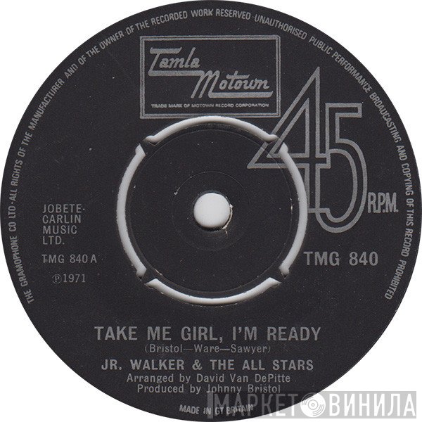 Junior Walker &amp; The All Stars - Take Me Girl, I'm Ready