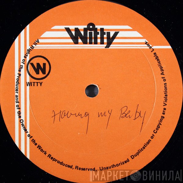 Junior Wilson - Having My Baby / No Easy