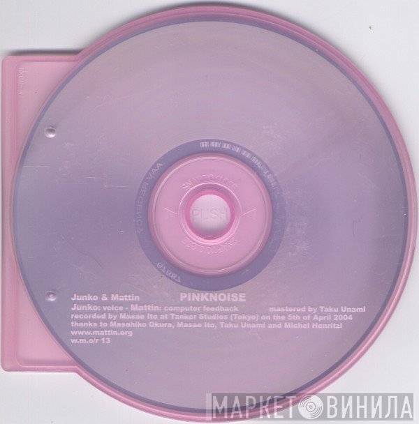 Junko & Mattin  - Pinknoise