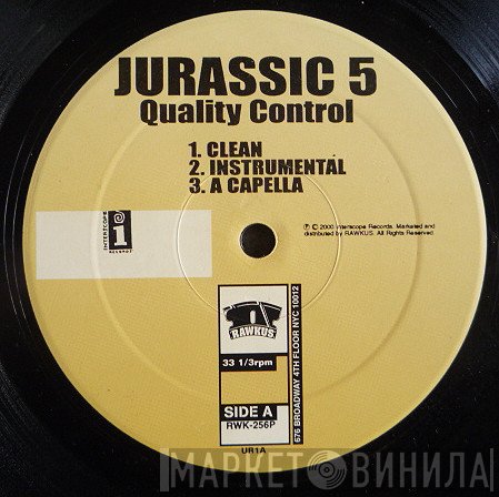 Jurassic 5  - Quality Control